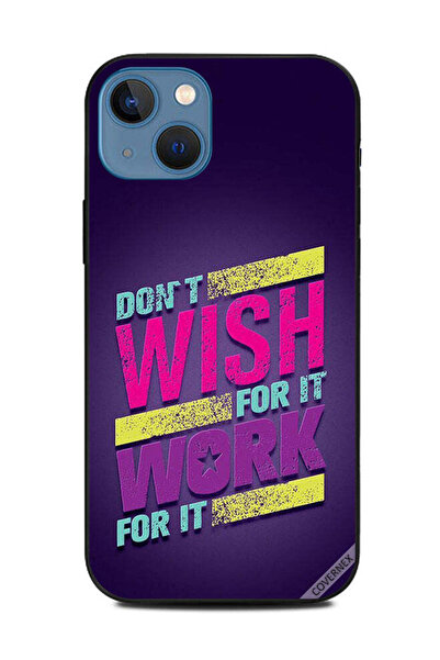 Covernex غطاء حماية لهاتف Apple iPhone 13 لا تتمنى ذلك، اعمل من أجله