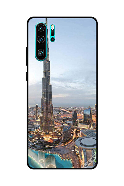 Covernex غطاء حماية لهاتف هواوي بي 30 برو - منظر جميل لوسط مدينة دبي