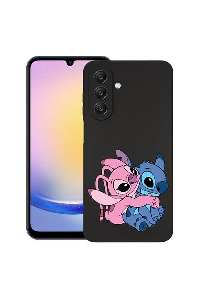 bestcase ® Carcasă subțire din silicon pentru Samsung Galaxy A25, model Angel Hugging Stitch, 1788877 B 1842
