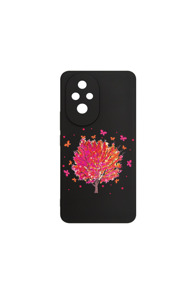 bestcase ® Husa Slim Silicon pentru Honor 200, Butterflies Tree, 1894728 B 1846