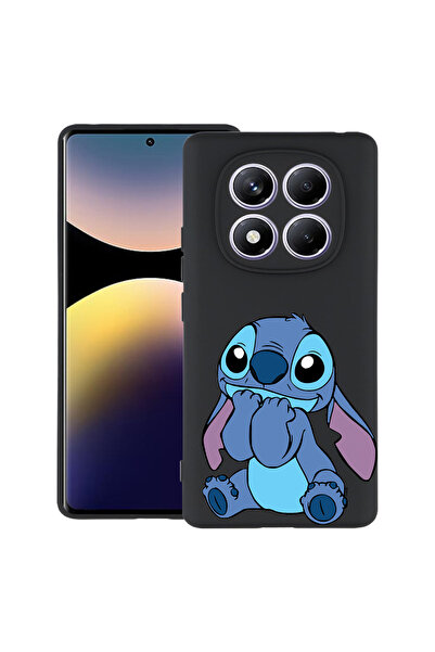 bestcase ® Husa Slim Silicon pentru Xiaomi Redmi Note 14 Pro 5G, Adorable Stitch, 2022875 B 1840
