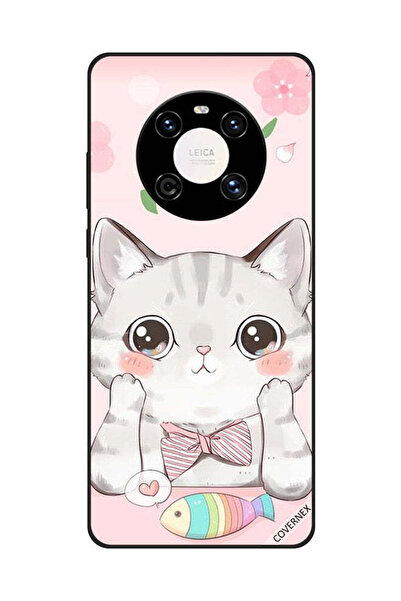 Covernex غطاء حماية لهاتف هواوي ميت 40 - سمكة قطة