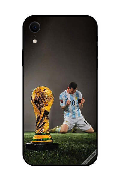 Covernex غطاء حماية لهاتف Apple iPhone XR ليو ميسي وكأس الفيفا