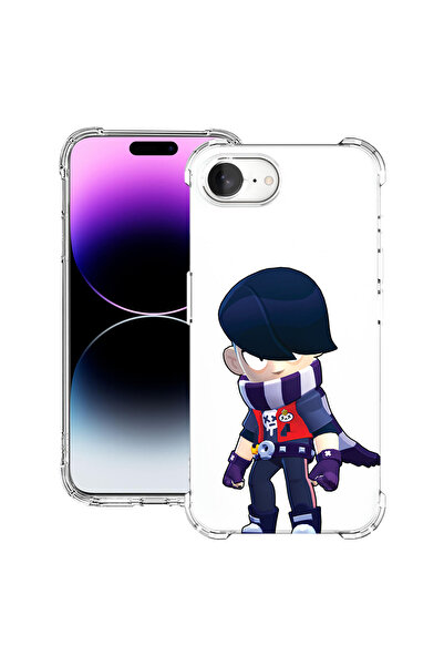 bestcase ® Carcasă antișoc pentru Apple iPhone 16e, Brawl Stars Edgar, 198823...
