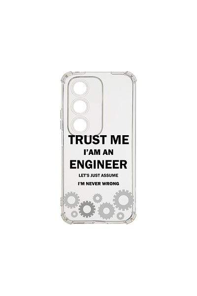 bestcase ® Anti Shock Case for Oppo A80 5G, Trust me I'm an engineer, 1925007 AS 1841