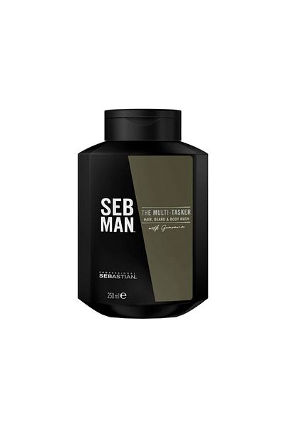 Sebastian Professional Sebastian Sebman the Multi-Tasker Purifying Hair Beard and Body Shampoo 250ml