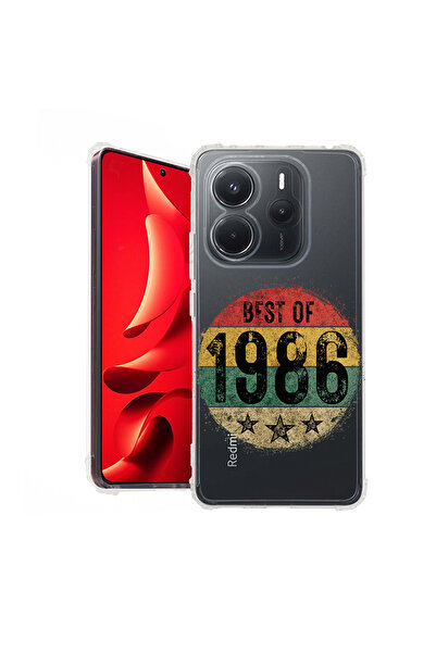 bestcase ® Husă antișoc pentru Xiaomi Redmi Note 14 5G, Best Of 1986, 1938401...