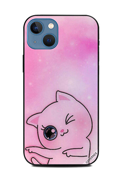 Covernex غطاء حماية لهاتف Apple iPhone 13 - Go This Way Kitten