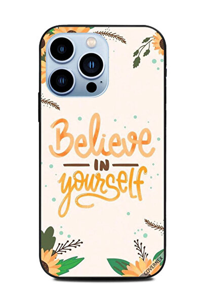 Covernex غطاء حماية لجهاز Apple iPhone 13 Pro - ثق بنفسك - زهور الشمس