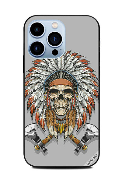 Covernex غطاء حماية لهاتف Apple iPhone 13 Pro رأس ريش بني