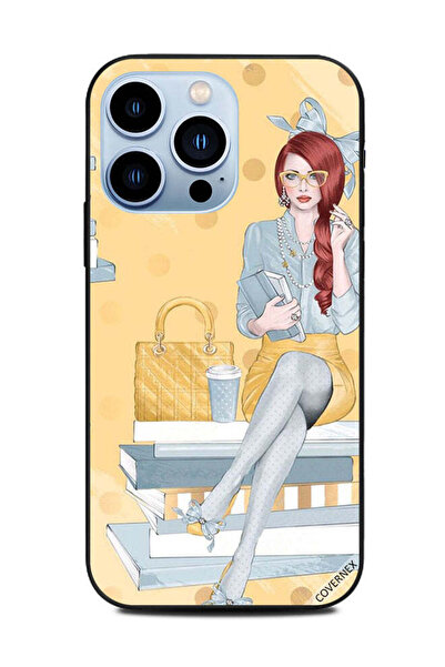 Covernex غطاء حماية لهاتف Apple iPhone 13 Pro - فتاة أنيقة