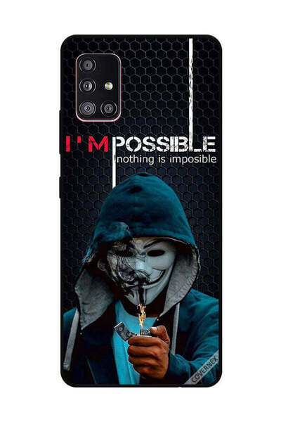 Covernex غطاء حماية لهاتف سامسونج جالكسي A51 أنا ممكن، لا شيء مستحيل