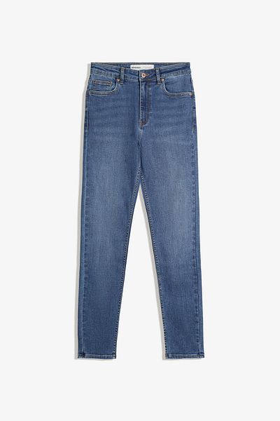 Bershka Super high-waist soft skinny jeans