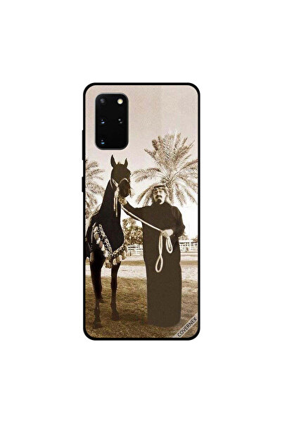 Covernex غطاء حماية لهاتف سامسونج جالاكسي إس 20 بلس صورة قديمة شهيرة للملك سعود