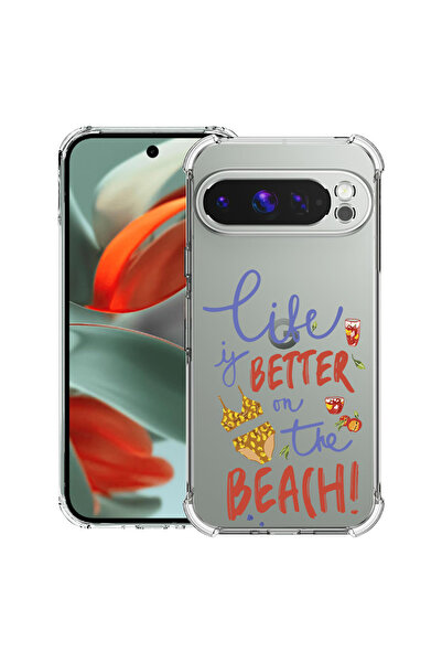 bestcase ® Carcasă antișoc pentru Google Pixel 9 Pro XL, Plajă, 1946015 AS 1874