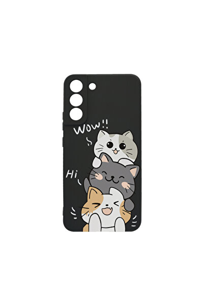 bestcase ® Husa Slim Silicon pentru Samsung Galaxy S23, Cat Wow, 1396666 B 1855
