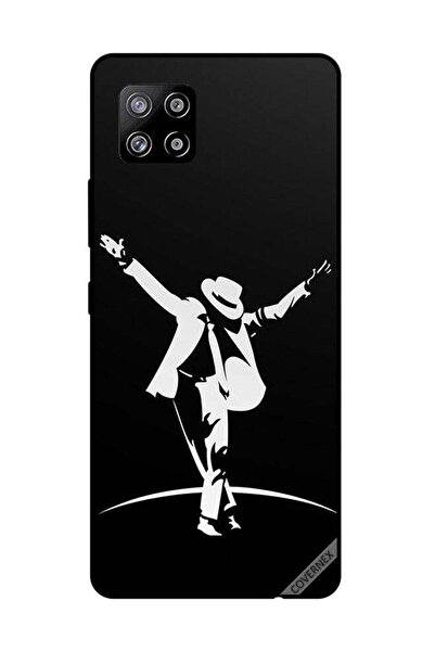 Covernex غطاء حماية لهاتف سامسونج جالاكسي A42 أكشن أسود وأبيض