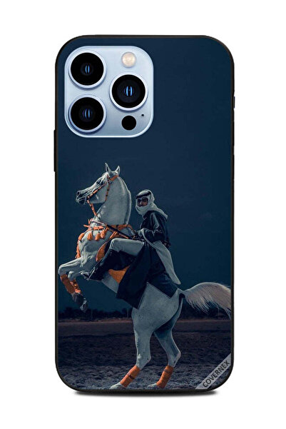 Covernex غطاء حماية لهاتف Apple iPhone 13 Pro - شاب على حصان