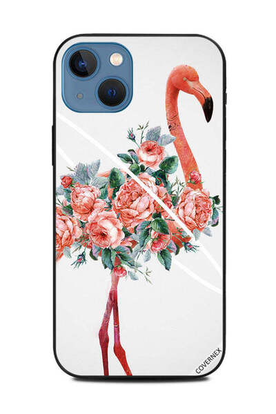 Covernex غطاء حماية لهاتف Apple iPhone 13 بتصميم حلقة دائرية على شكل طائر الف...