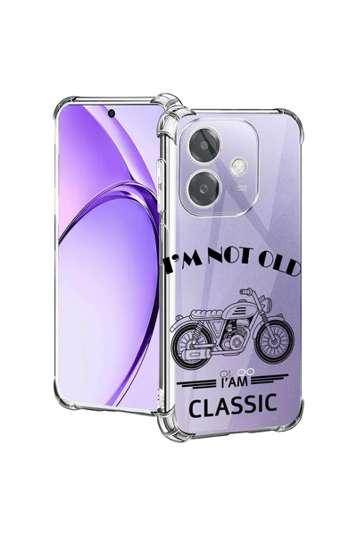 bestcase ® Αντικραδασμική θήκη για OPPO A60 5G / A40, I'm Not Old I'm Classic...