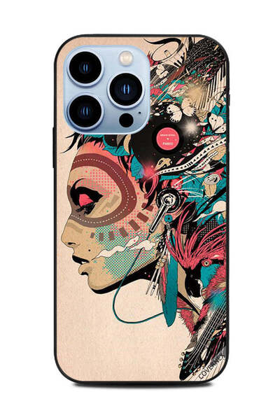 Covernex غطاء حماية لهاتف Apple iPhone 13 Pro - فن موسيقى الفتاة