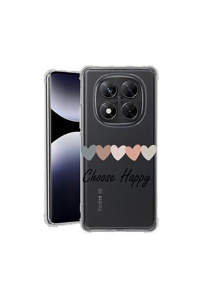bestcase ® Anit Shock Case For Xiaomi Redmi Note 14 Pro 4G, Choose Happy, 1997764 AS 1854