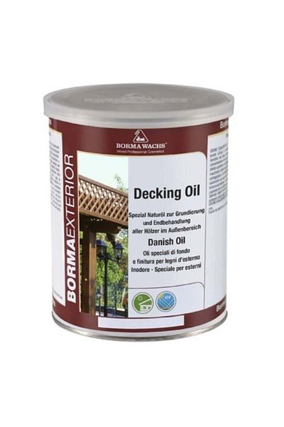 BORMA WACHS Decking Oil HD - Danish Oil 1lt transparent