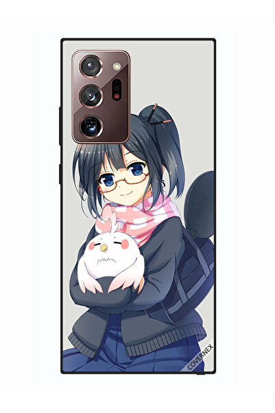 Covernex غطاء حماية لهاتف سامسونج جالكسي نوت 20 ألترا فتاة تحمل حيوان أليف