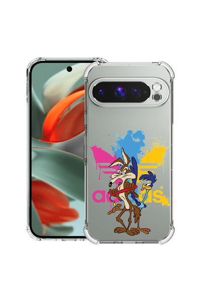 bestcase ® Carcasă antișoc pentru Google Pixel 9 Pro, Road Runner Bip Bip, 1828622 AS 1837