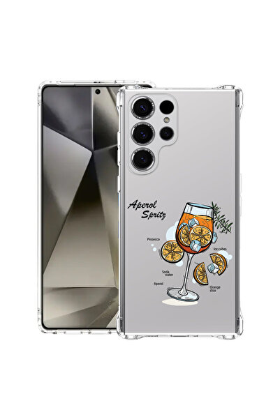 bestcase ® Αντικραδασμική θήκη για Samsung Galaxy S23 Ultra, Aperol Spritz, 1...