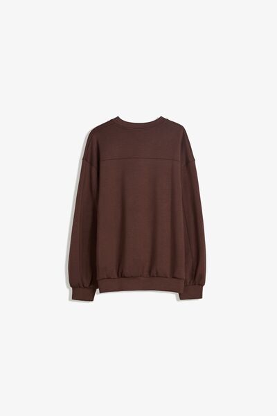 Bershka Oversize sweatshirt with modal