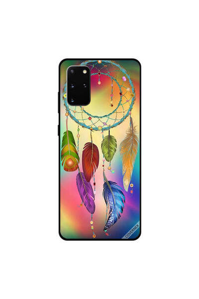 Covernex غطاء حماية لهاتف سامسونج جالكسي S20 بلس مزخرف بنقشة ماندالا وريش معلق