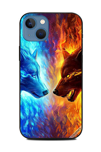 Covernex غطاء حماية لهاتف Apple iPhone 13 - ذئب الماء والنار