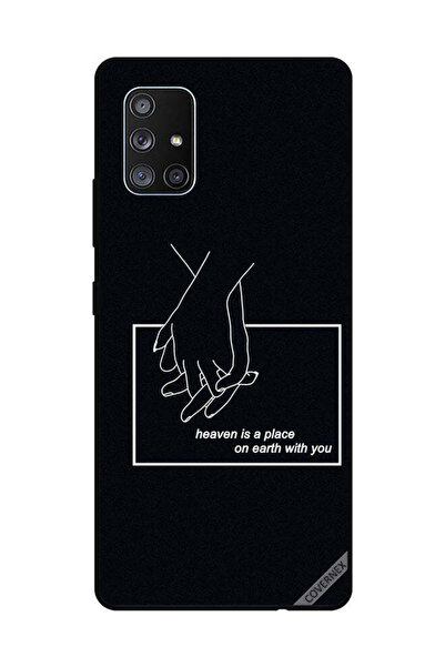 Covernex غطاء حماية لهاتف سامسونج جالكسي A71 الجنة مكان على الأرض معك
