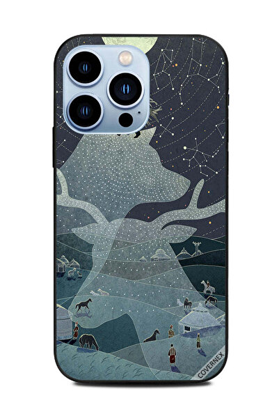 Covernex غطاء حماية لهاتف Apple iPhone 13 Pro بخلفية ساحرة وغزال