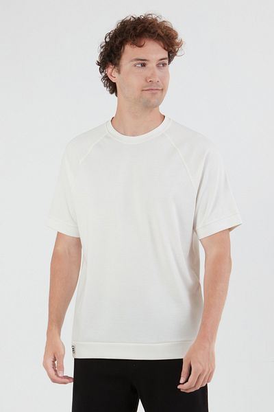 Fulla Moda Basic Crushed Raglan Sleeve T-Shirt