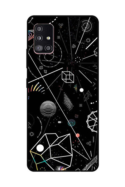 Covernex غطاء حماية لهاتف سامسونج جالاكسي A51 بأشكال هندسية