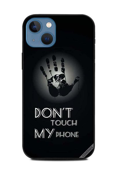 Covernex Protective Case Cover For Apple iPhone 13 Don't Touch My Phone Hand
