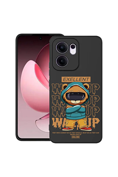 bestcase ® Husa Slim Silicon pentru OPPO Reno13 F / Reno13 FS, Bear Exellent,...