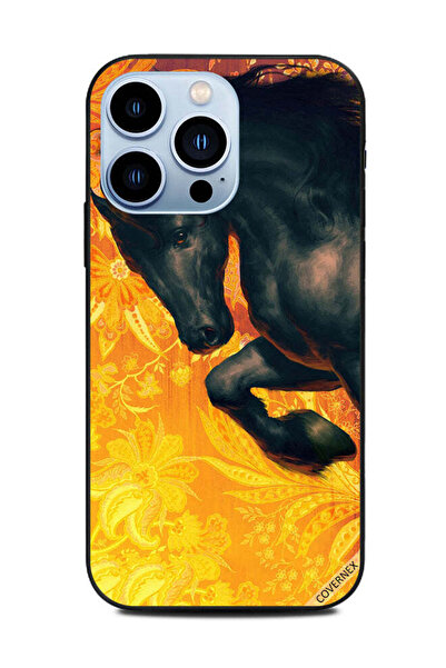 Covernex غطاء حماية لهاتف Apple iPhone 13 Pro - حصان أسود