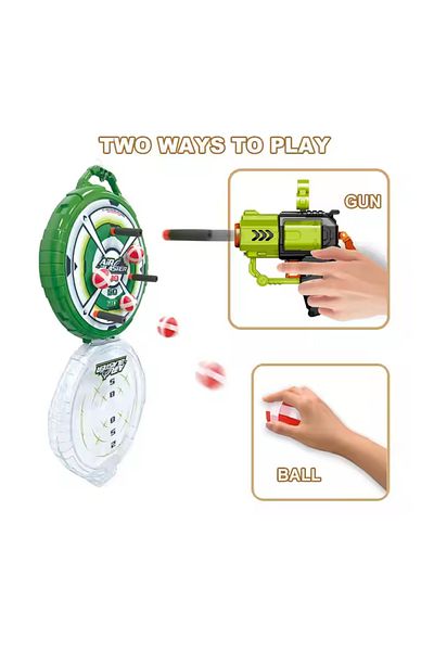 rexa Mini Soft Bullet Blaster with Storage Box Set | Outdoor Shooting Game for Kids