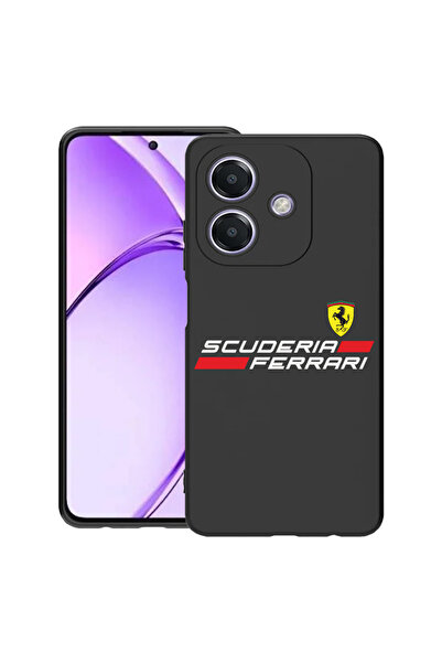 bestcase ® Husa Slim Silicon pentru OPPO A40 / A40M / A60 5G, Ferrari Scuderi...