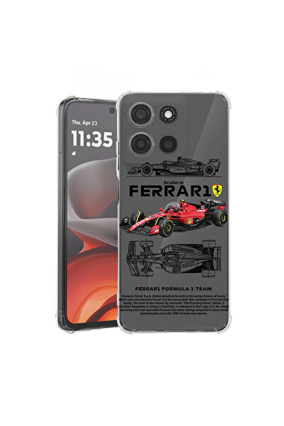 bestcase Carcasă antișoc pentru Motorola Edge 60 Pro cu design Ferrari Scuderia, 2052054 AS 1861