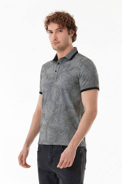 Fulla Moda Μπλούζα Basic Polo Yaka Slim Fit