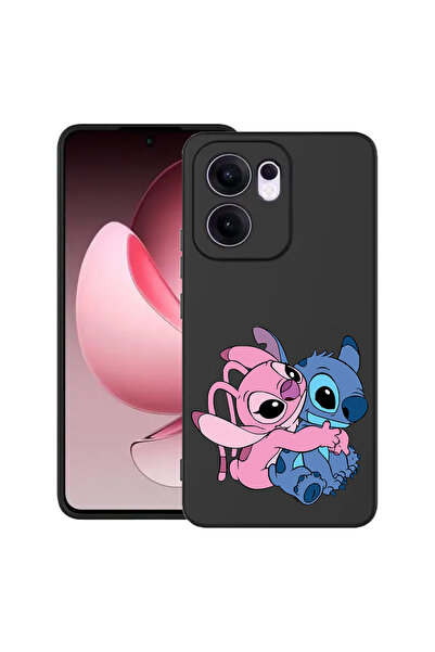 bestcase Husă Slim Silicon pentru OPPO Reno13 F / Reno13 FS, Cusătură Angel H...
