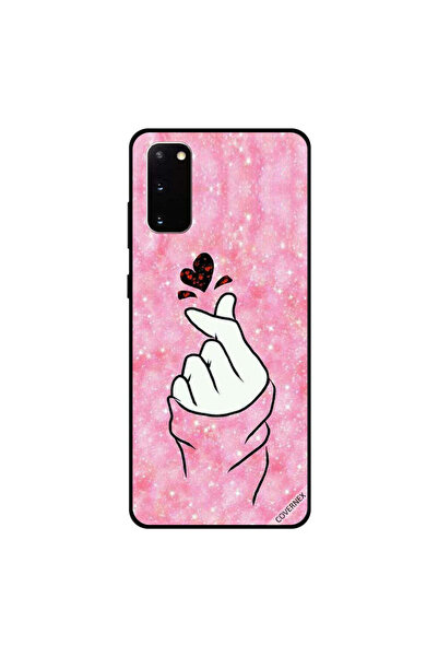 Covernex غطاء حماية لهاتف سامسونج جالكسي S20 - وردي لامع - Snap Love