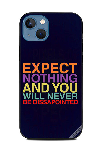 Covernex غطاء حماية لجهاز Apple iPhone 13 لا تتوقع شيئًا ولن تتوقع أبدًا
