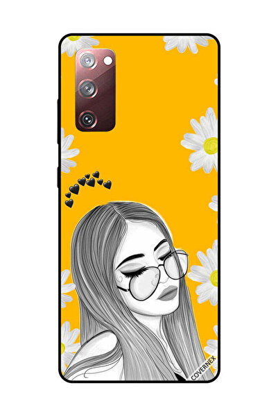 Covernex غطاء حماية لهاتف سامسونج جالاكسي S20 FE - فتاة تحب خيالات النظارات