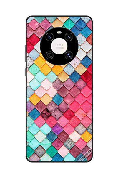 Covernex غطاء حماية لهاتف هواوي ميت 40 بنمط مربع ماسي