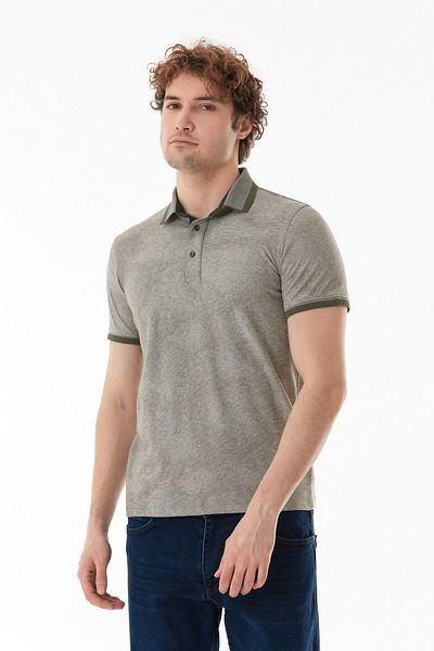 Fulla Moda Μπλουζάκι Basic Polo Yaka Slim Fit